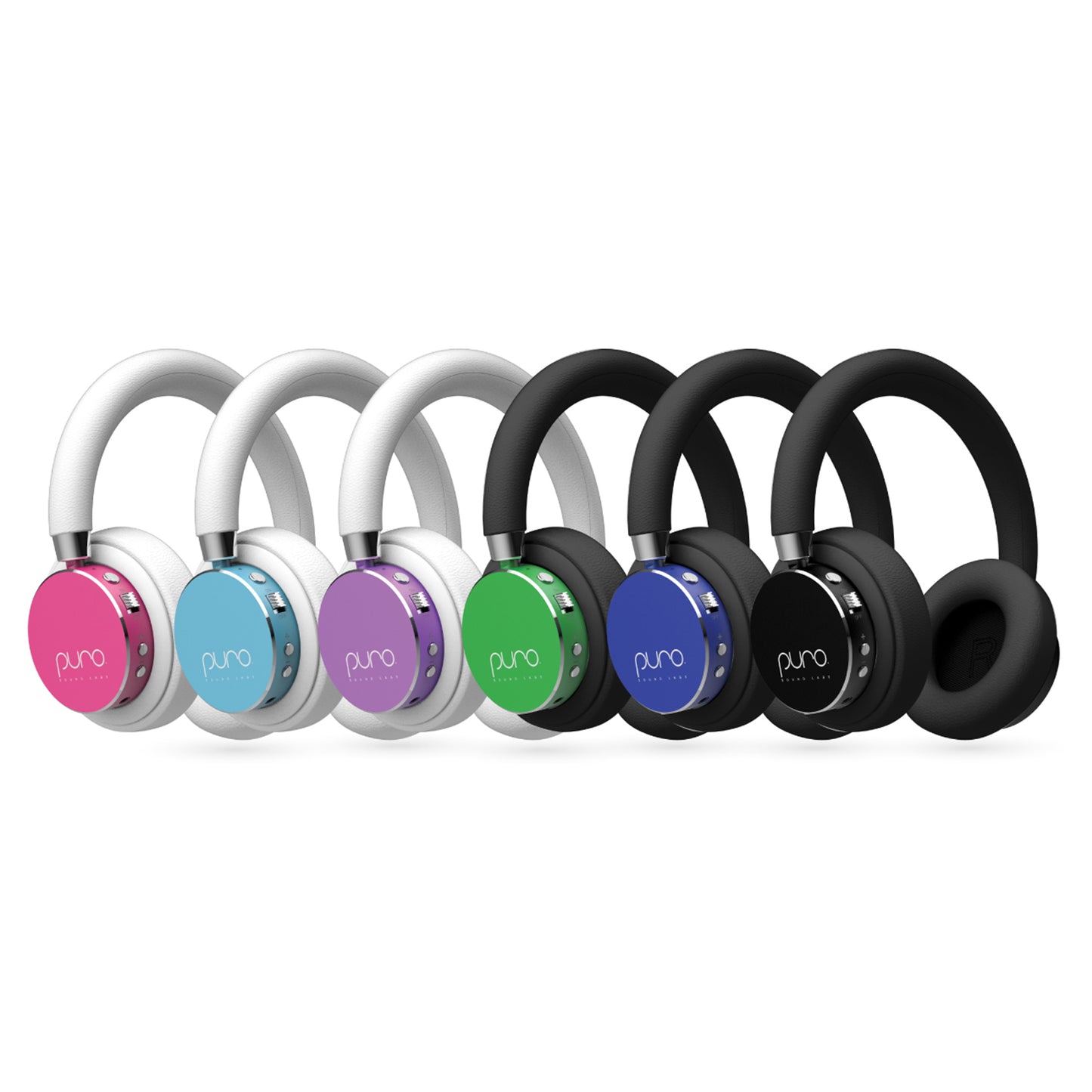 BT2200-PLUS, On & Over Ear, Bluetooth Kids Headphones, Built in Mic