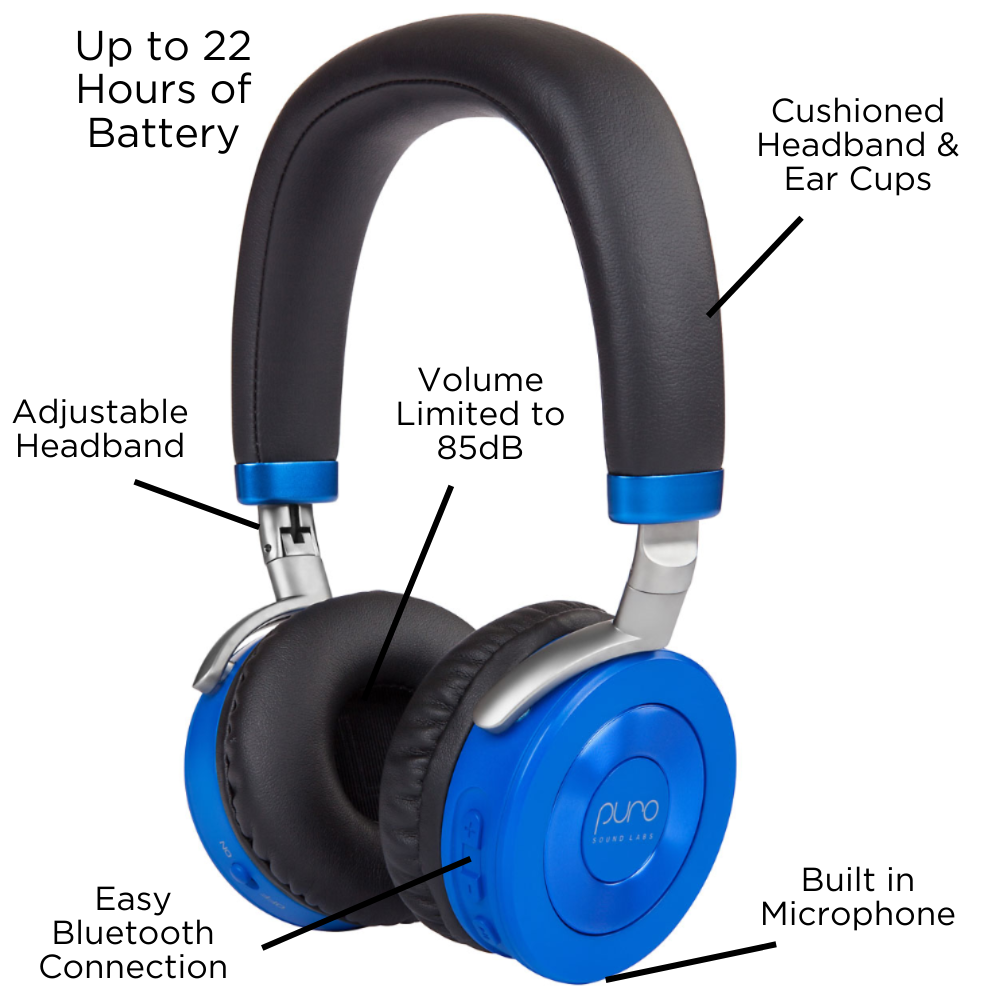 JuniorJams-Plus Volume Limited On-Ear Headphones For Kids