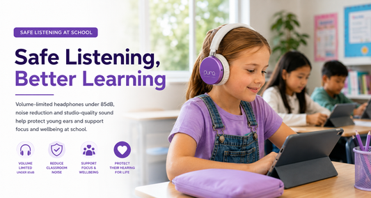 Why Safe, Volume-Limited Headphones Matter at School